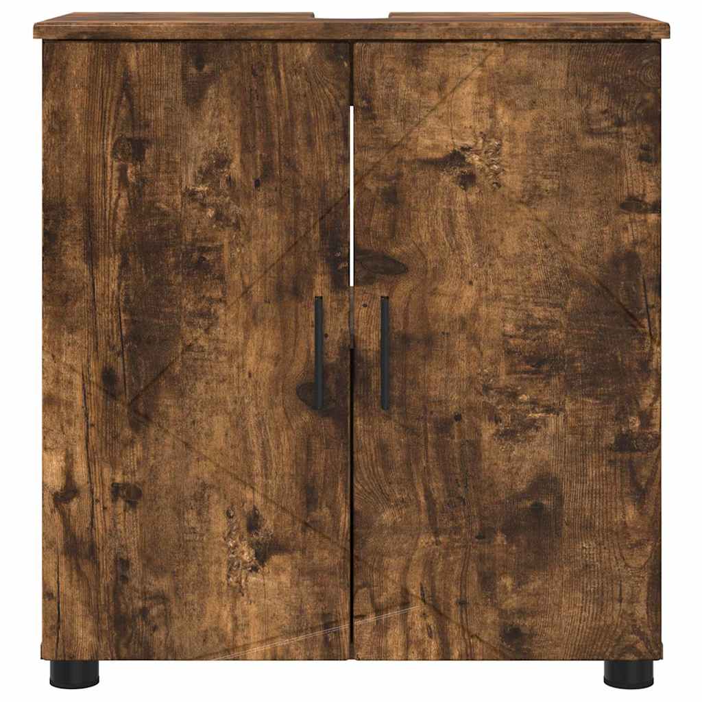 Kupaonski ormar s pohranom Dimljeni hrast 61 x 35 x 64 cm