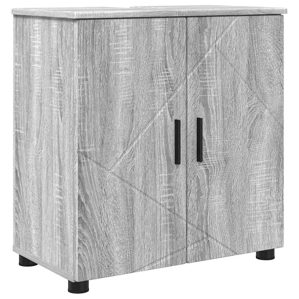 Kupaonski ormar s pohranom Siva Sonoma 61 x 35 x 64 cm