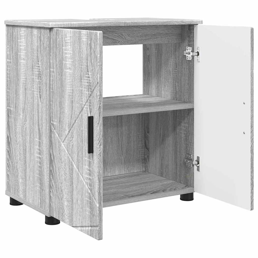 Kupaonski ormar s pohranom Siva Sonoma 61 x 35 x 64 cm