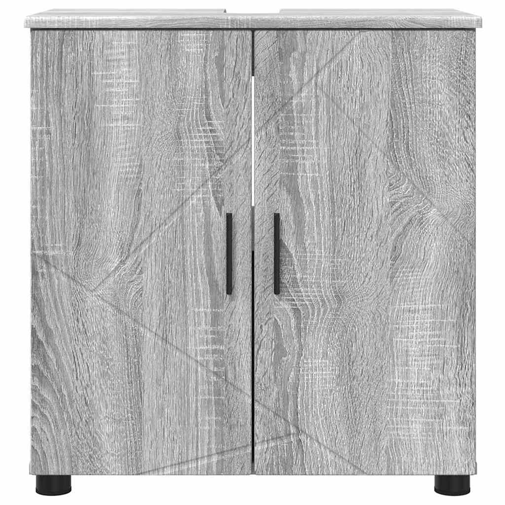 Kupaonski ormar s pohranom Siva Sonoma 61 x 35 x 64 cm