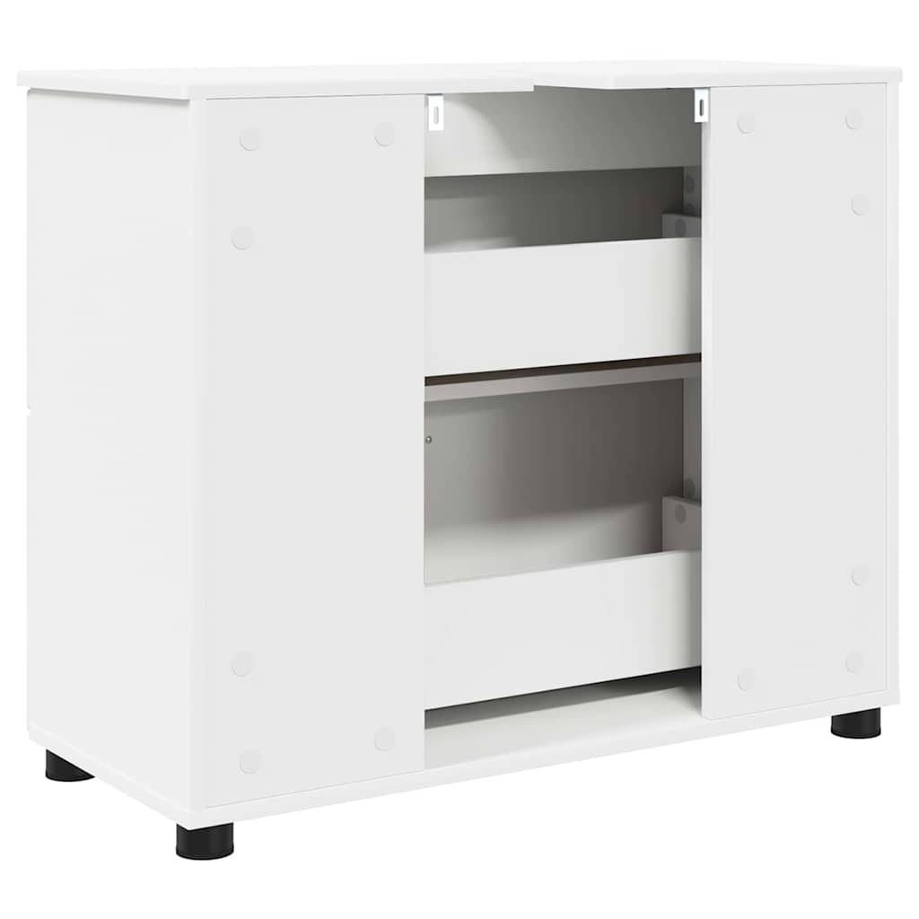 Kupaonski ormar s ladicama s pohranom Bijelo 76,5 x 35 x 64 cm