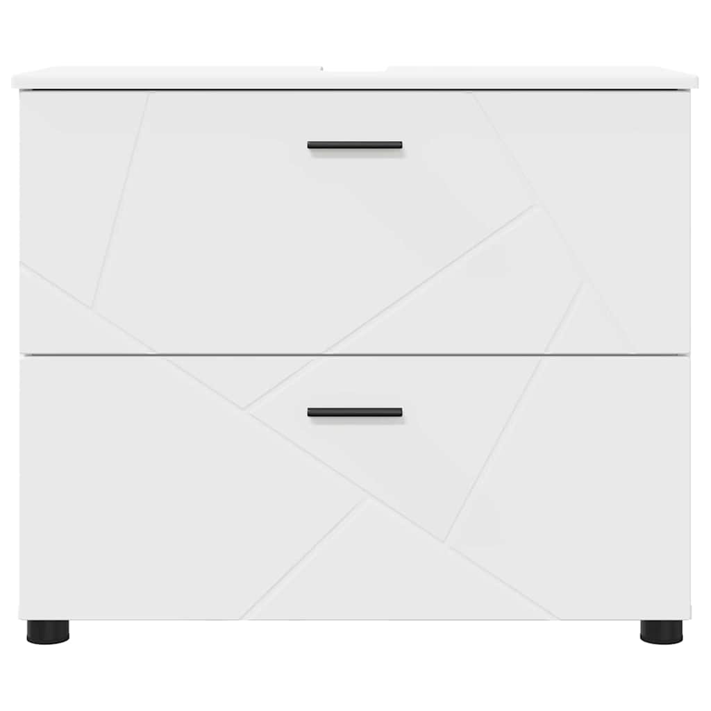 Kupaonski ormar s ladicama s pohranom Bijelo 76,5 x 35 x 64 cm