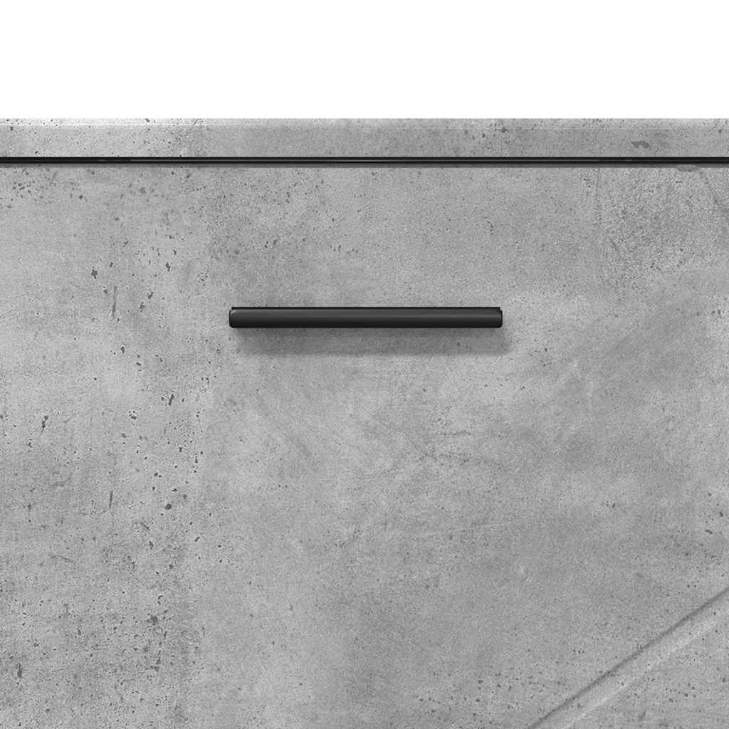 Kupaonski ormar s ladicama Betonski sivi 76,5 x 35 x 64 cm