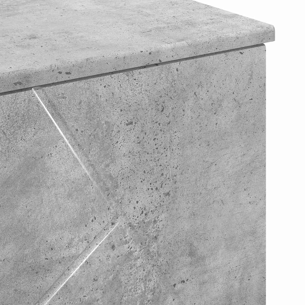 Kupaonski ormar s ladicama Betonski sivi 76,5 x 35 x 64 cm