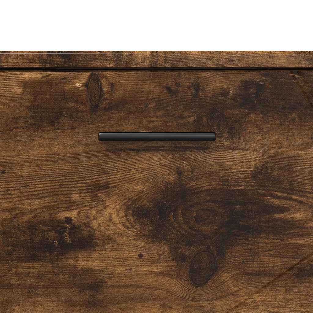 Kupaonski ormar s ladicama Dimljeni hrast 76,5 x 35 x 64 cm