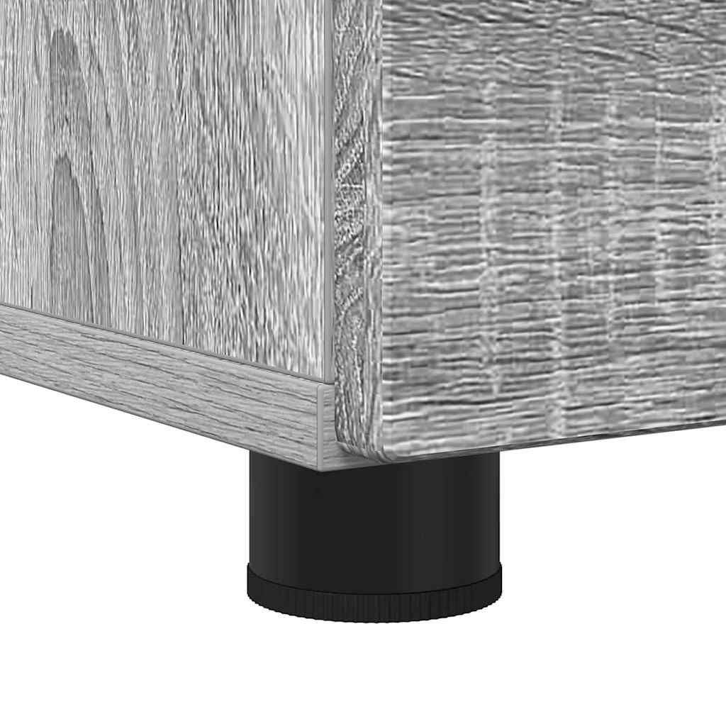 Kupaonski ormar s ladicama Siva Sonoma 76,5 x 35 x 64 cm