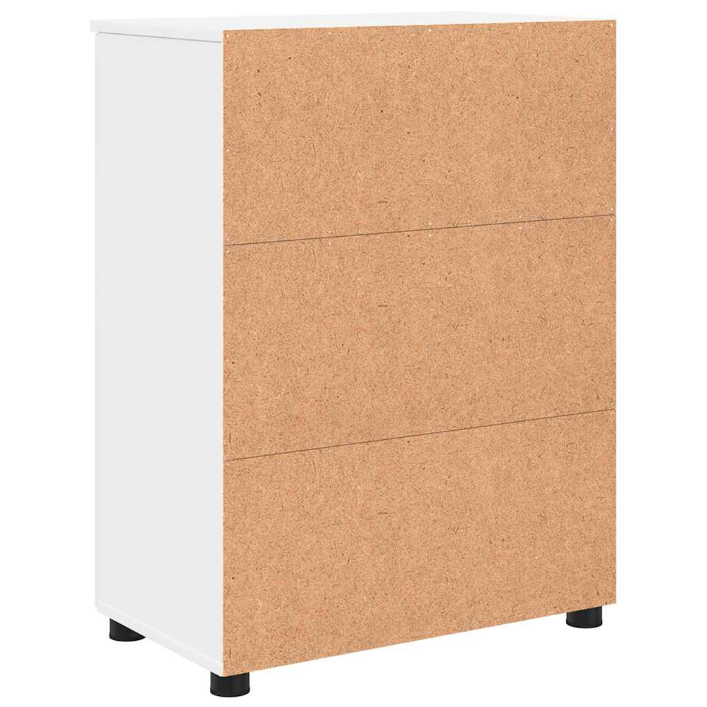 Kupaonski ormar s pohranom s vratima Bijelo 60 x 35 x 80 cm