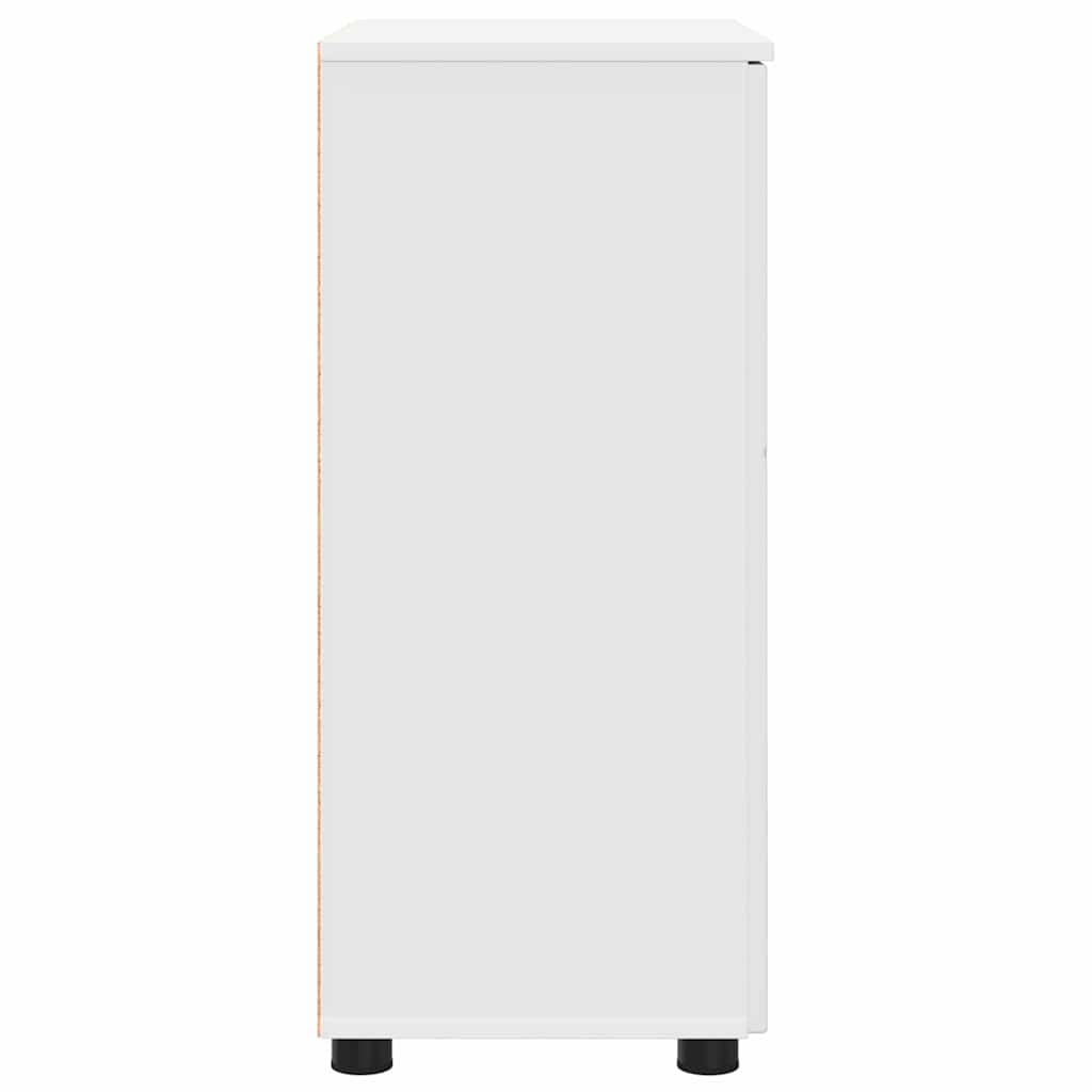 Kupaonski ormar s pohranom s vratima Bijelo 60 x 35 x 80 cm