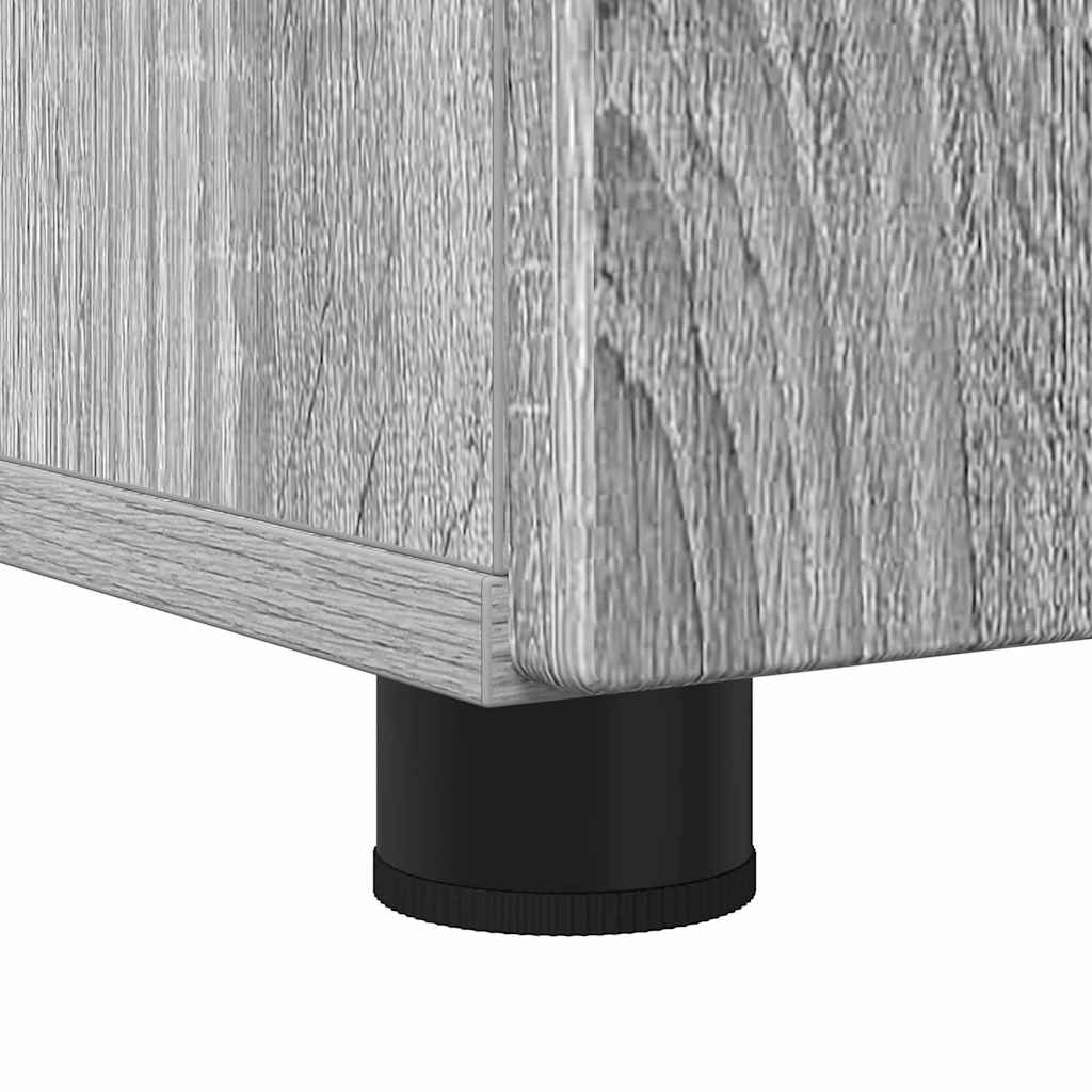 Kupaonski ormar s pohranom Siva Sonoma 60 x 35 x 80 cm