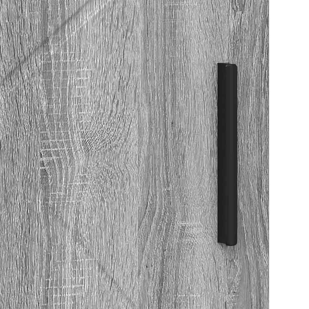 Kupaonski ormar s pohranom Siva Sonoma 60 x 35 x 80 cm