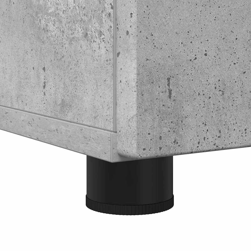 Kupaonski ormar s pohranom Betonski sivi 30 x 35 x 95 cm