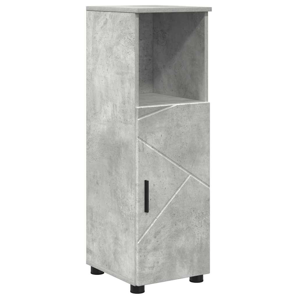 Kupaonski ormar s pohranom Betonski sivi 30 x 35 x 95 cm