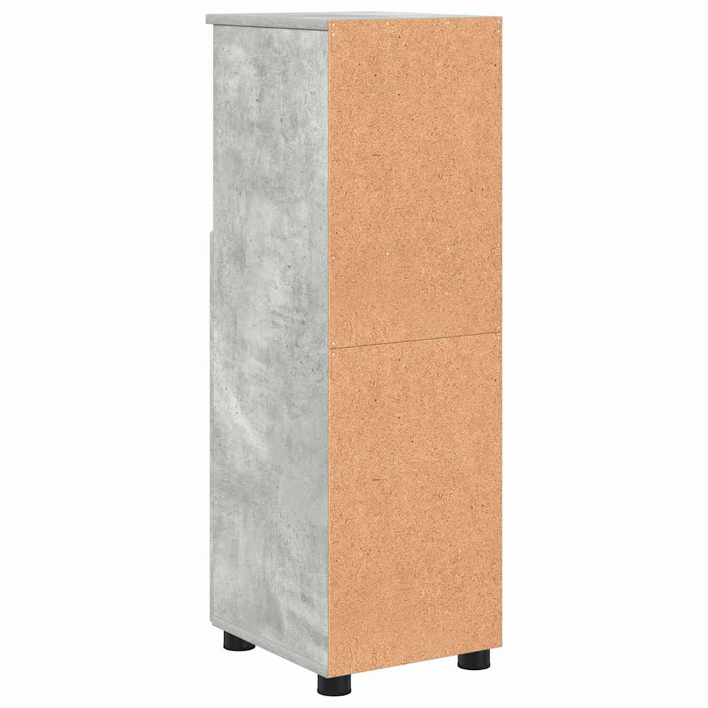 Kupaonski ormar s pohranom Betonski sivi 30 x 35 x 95 cm