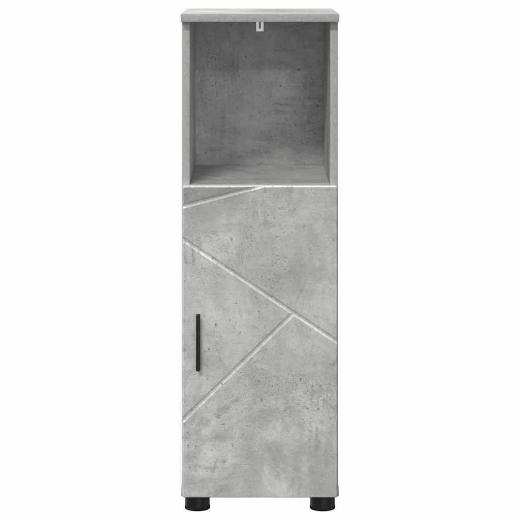 Kupaonski ormar s pohranom Betonski sivi 30 x 35 x 95 cm