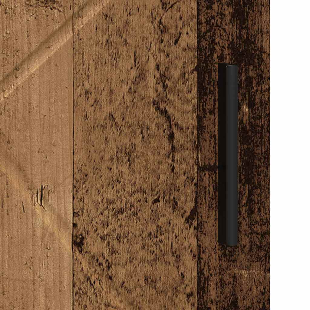 Kupaonski ormar s pohranom s vratima Staro drvo 30 x 35 x 95 cm