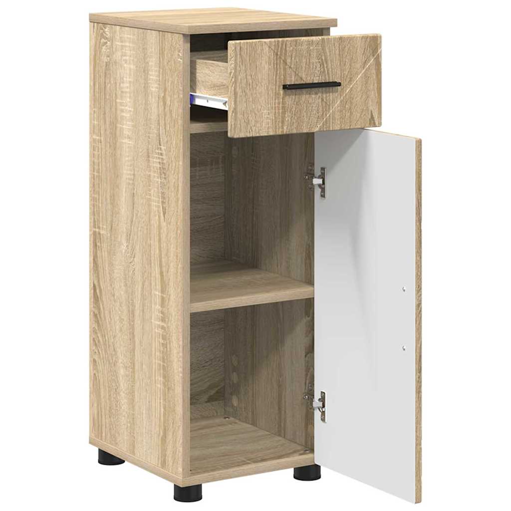 Kupaonski ormar s ladicama Sonoma hrast 30 x 35 x 80 cm