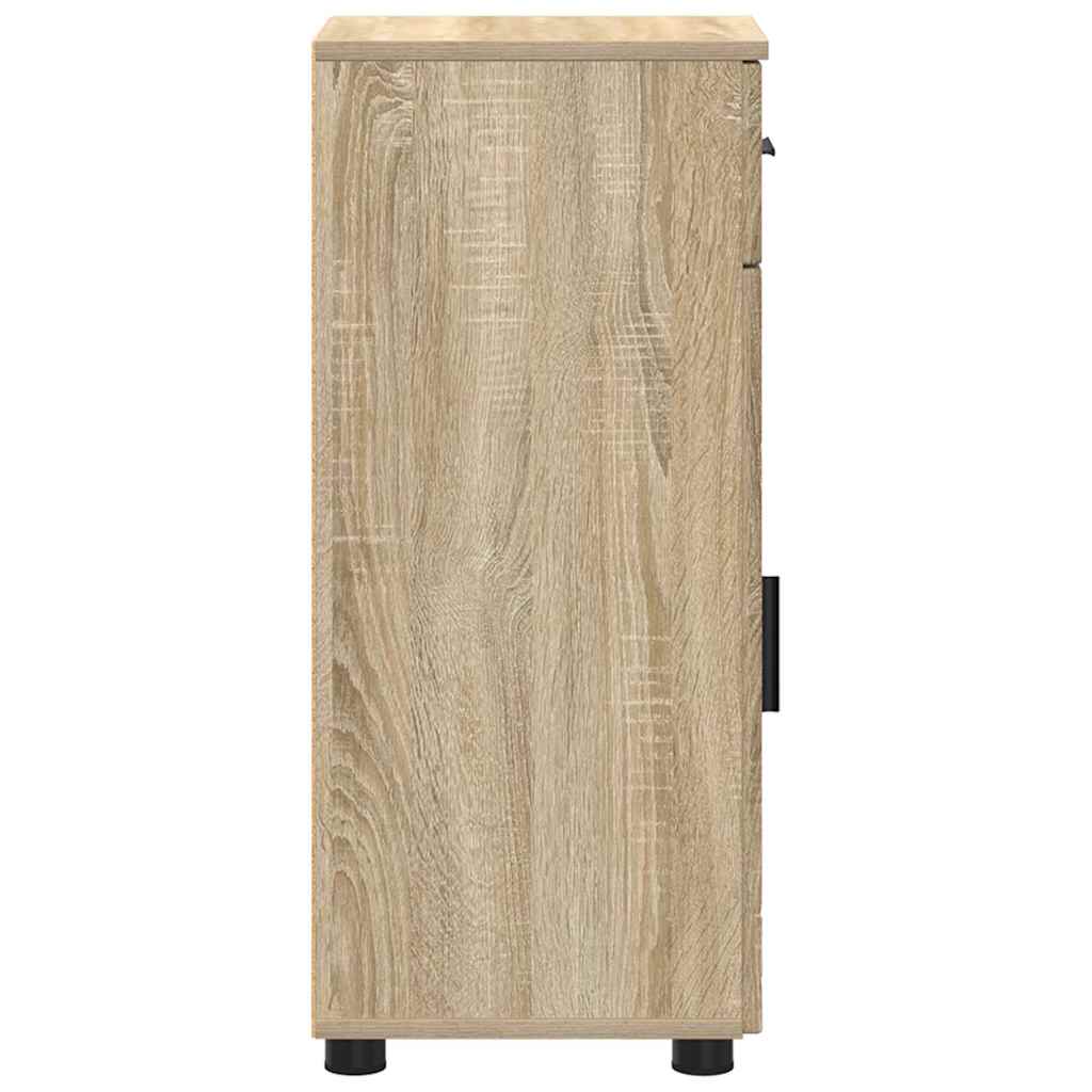 Kupaonski ormar s ladicama Sonoma hrast 30 x 35 x 80 cm