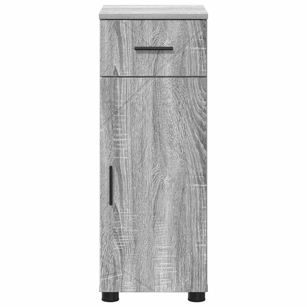 Kupaonski ormar s ladicama Siva Sonoma 30 x 35 x 80 cm