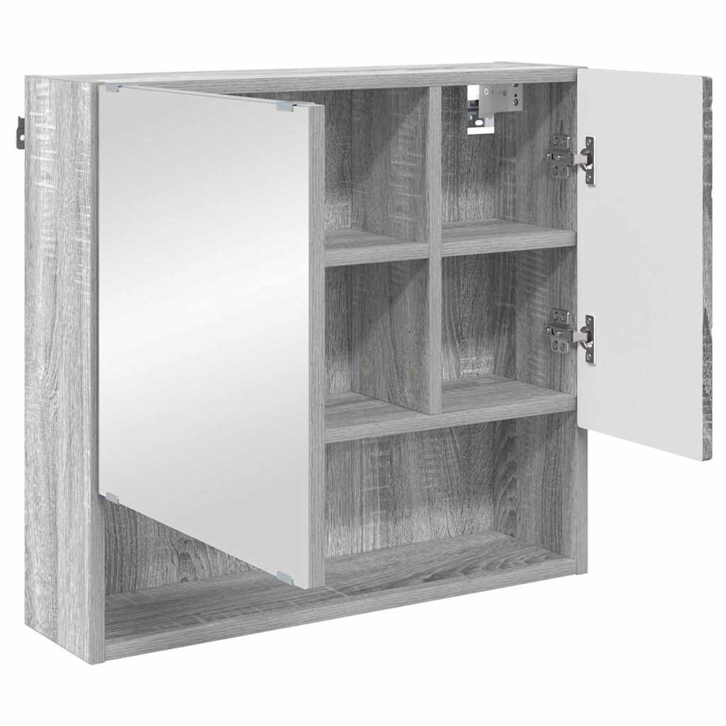 Ogledalo ormar Siva Sonoma 59 x 17 x 55 cm Konstruirano drvo