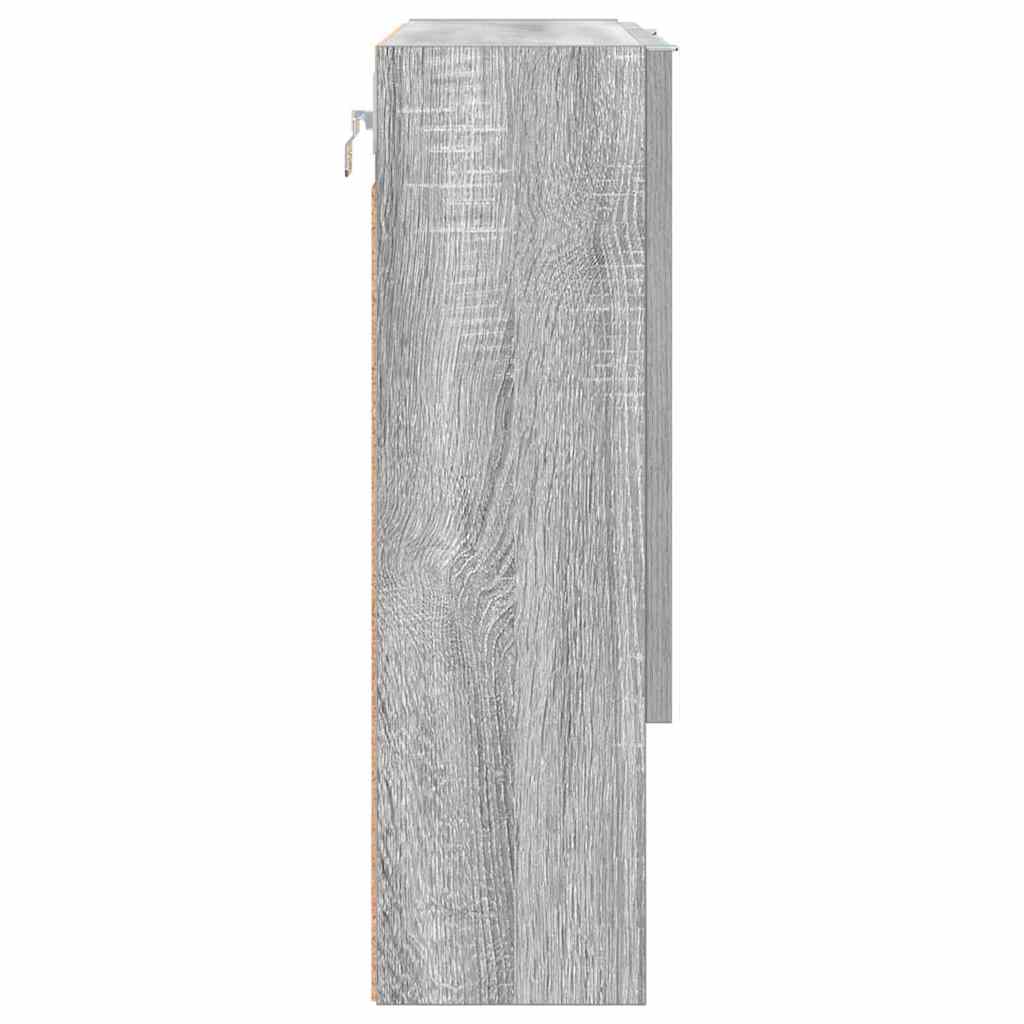 Ogledalo ormar Siva Sonoma 59 x 17 x 55 cm Konstruirano drvo