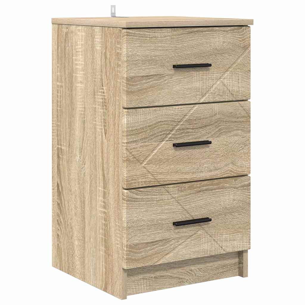 Noćni ormar sonoma hrast 38 x 38 x 66 cm Konstruirano drvo