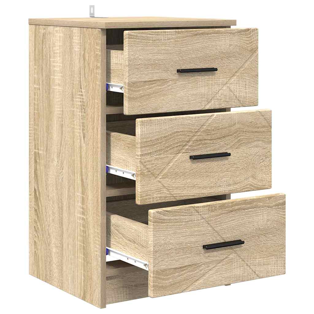 Noćni ormar sonoma hrast 38 x 38 x 66 cm Konstruirano drvo