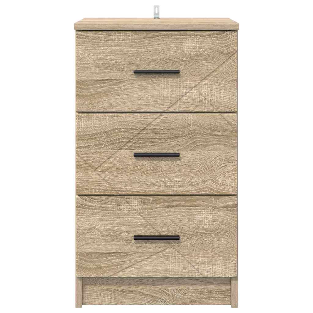 Noćni ormar sonoma hrast 38 x 38 x 66 cm Konstruirano drvo