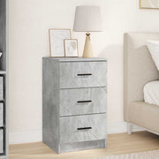Noćni ormar Beton siva 38 x 38 x 66 cm Konstruirano drvo