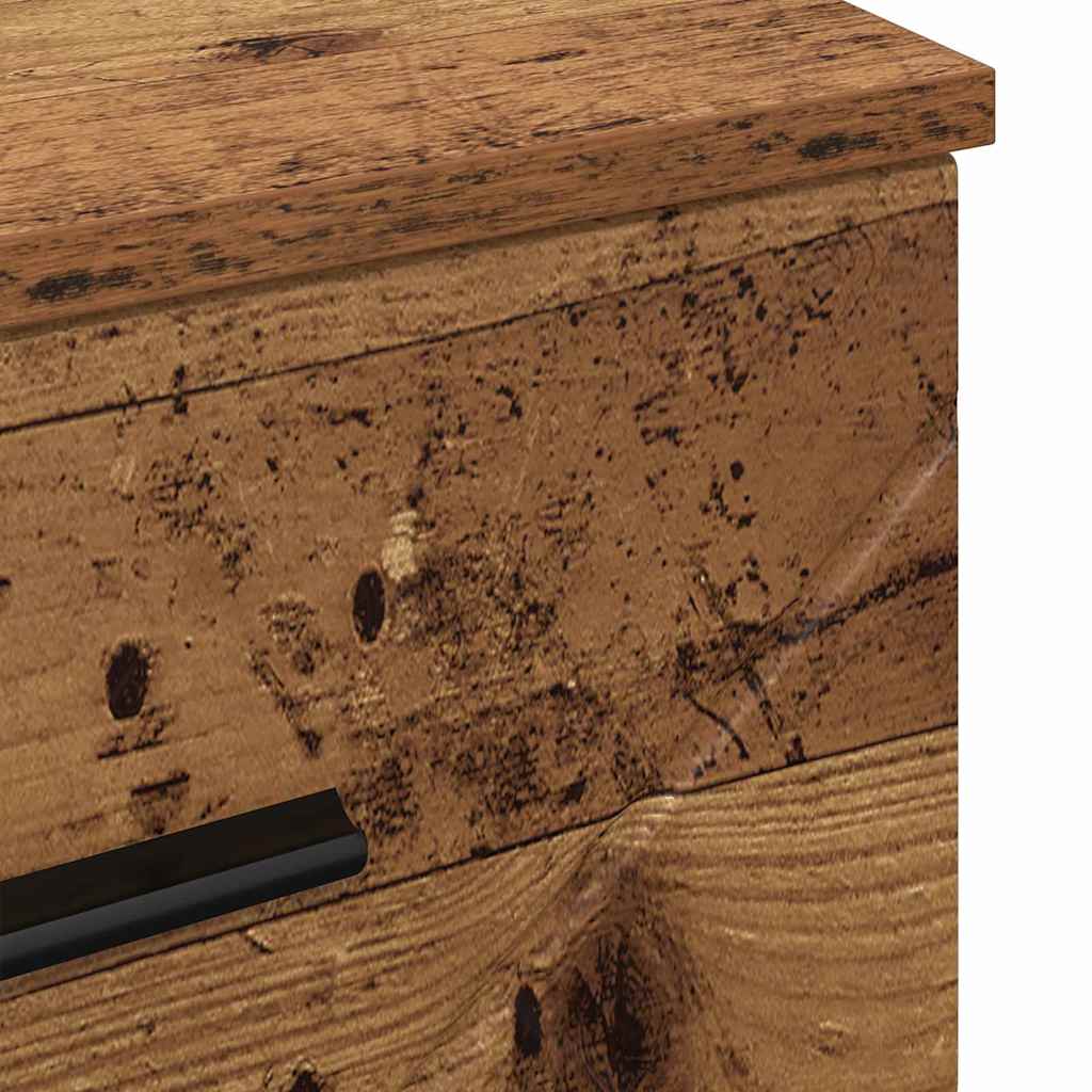 Noćni ormar Staro drvo 38 x 38 x 66 cm Konstruirano drvo