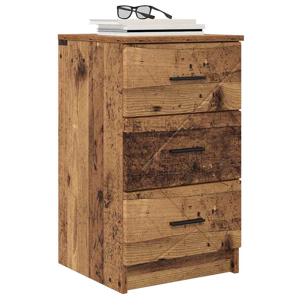 Noćni ormar Staro drvo 38 x 38 x 66 cm Konstruirano drvo