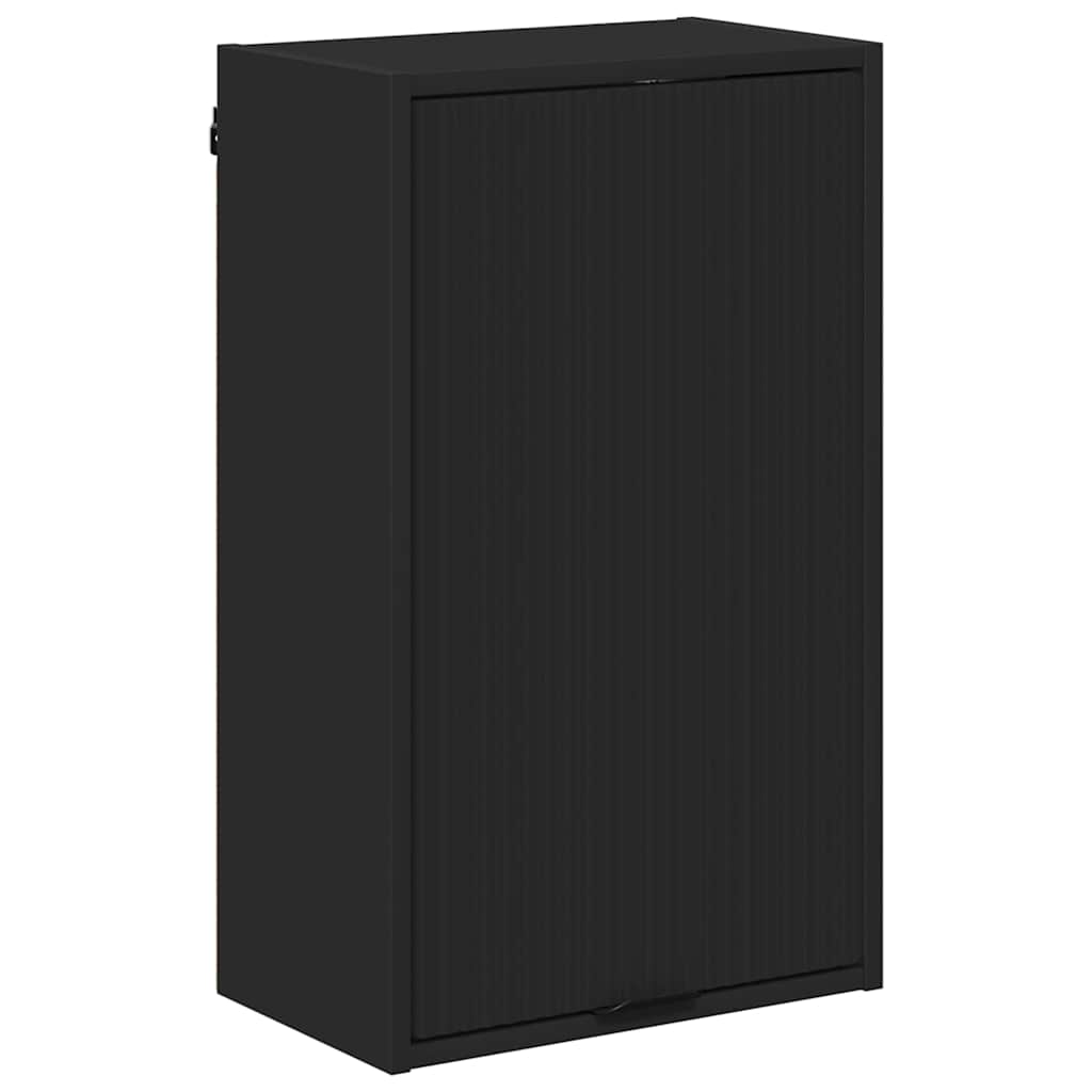 Kupaonski ormar Zidne s pohranom Crna 39 x 23,5 x 65 cm