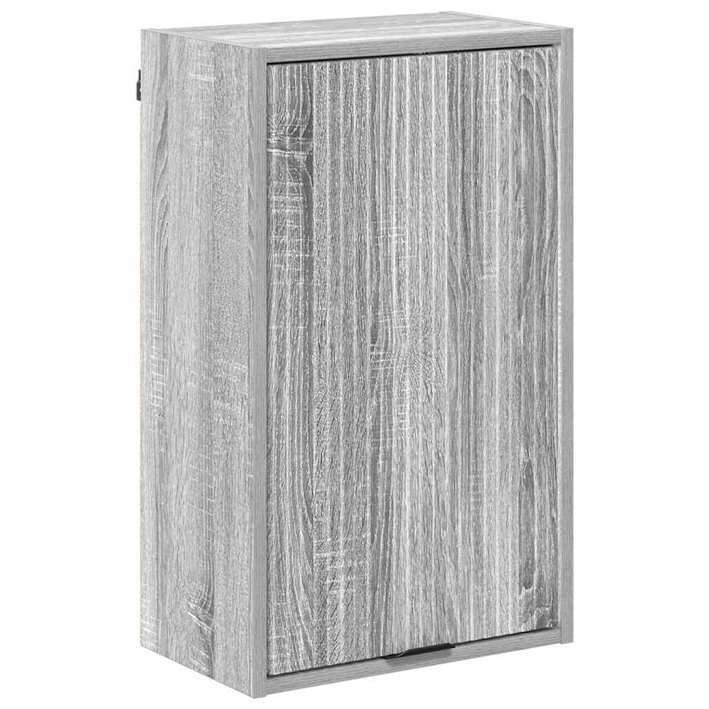 Kupaonski ormar Zidne s pohranom Siva Sonoma 39 x 23,5 x 65 cm