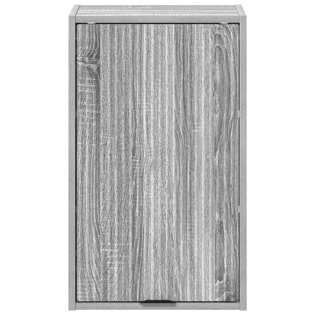 Kupaonski ormar Zidne s pohranom Siva Sonoma 39 x 23,5 x 65 cm