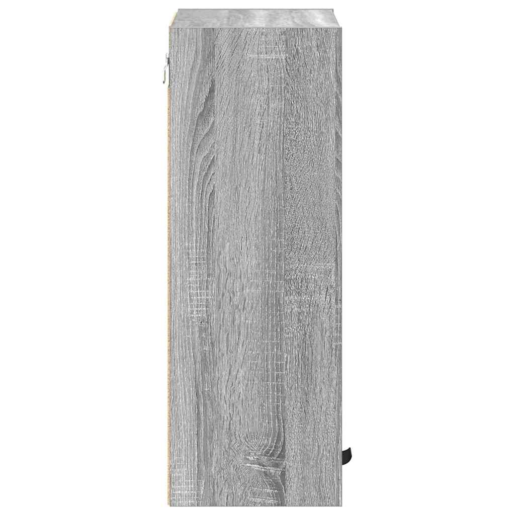 Kupaonski ormar Zidne s pohranom Siva Sonoma 39 x 23,5 x 65 cm