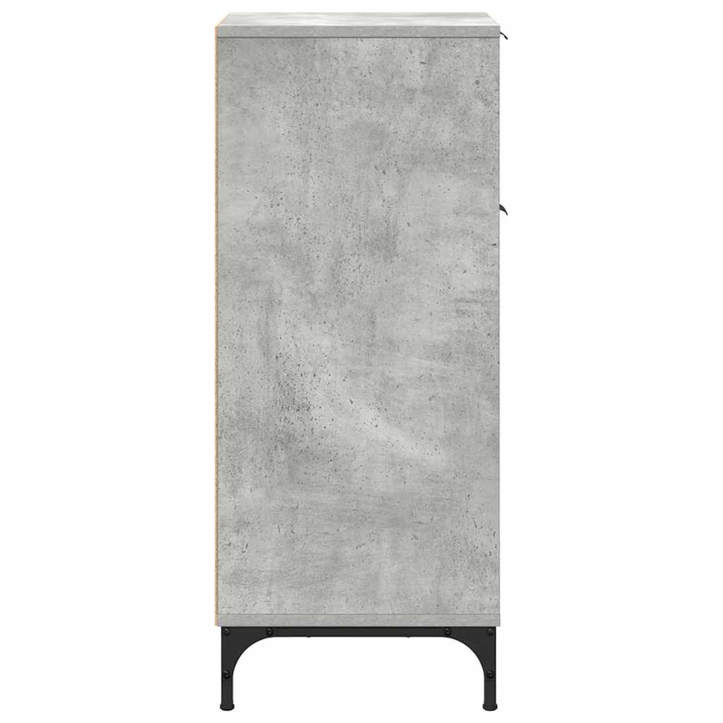 Kupaonski ormar s ladicama Betonski sivi 39,5 x 36 x 88 cm