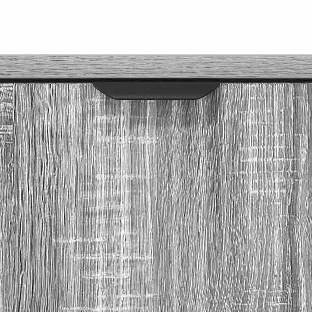 Kupaonski ormar s ladicama Siva Sonoma 39,5 x 36 x 88 cm