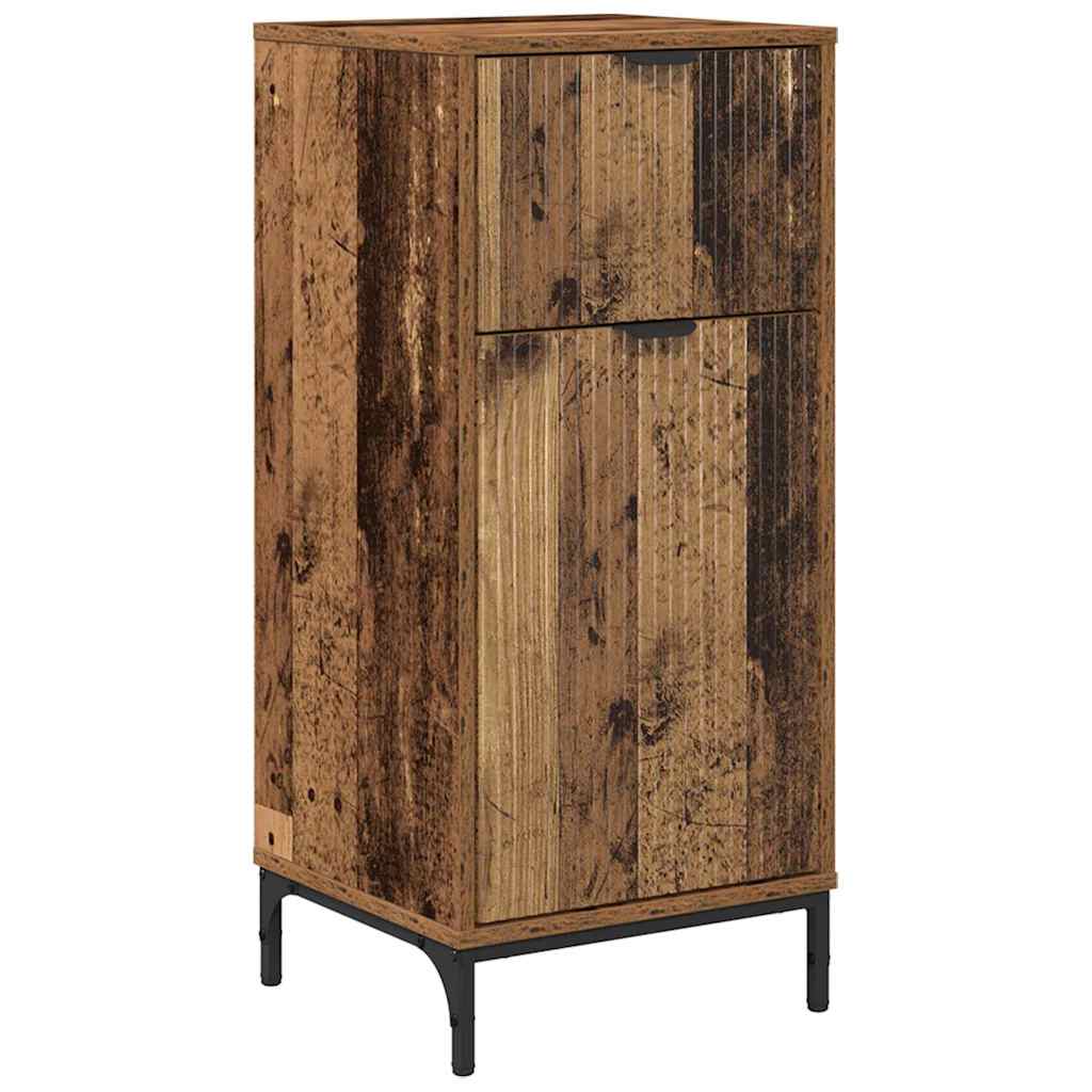 Kupaonski ormar s ladicama Staro drvo 39,5 x 36 x 88 cm