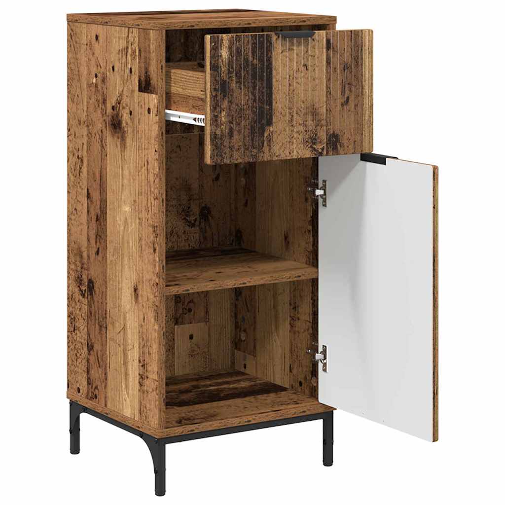 Kupaonski ormar s ladicama Staro drvo 39,5 x 36 x 88 cm
