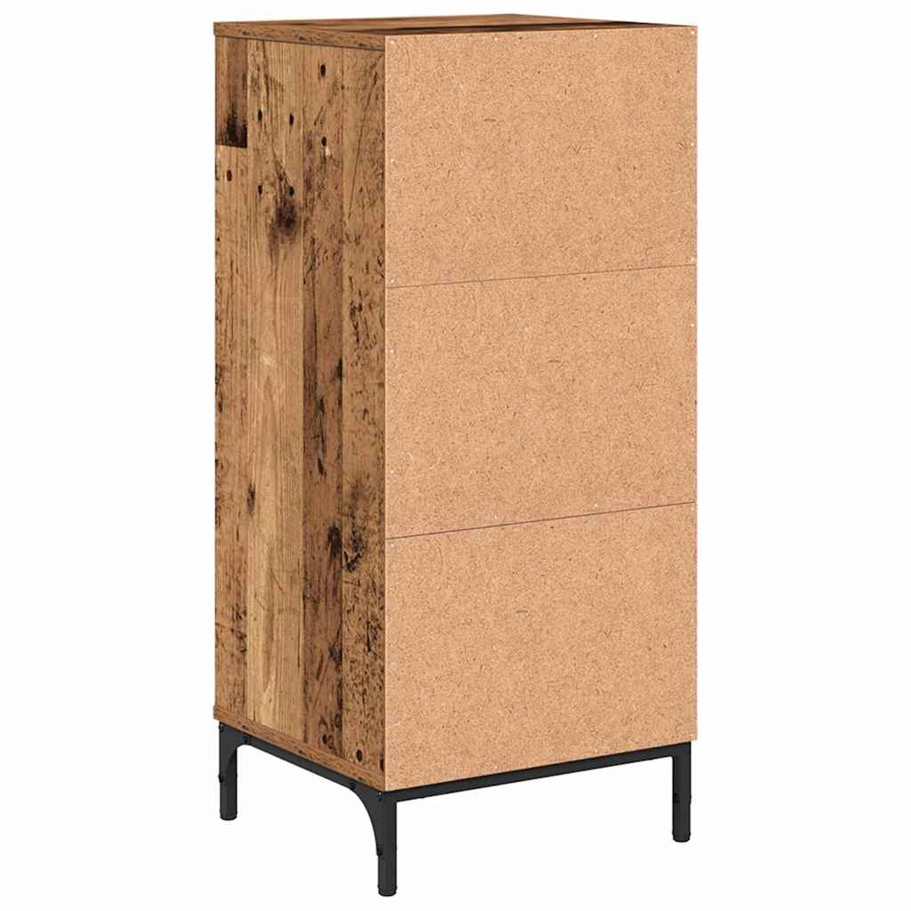 Kupaonski ormar s ladicama Staro drvo 39,5 x 36 x 88 cm