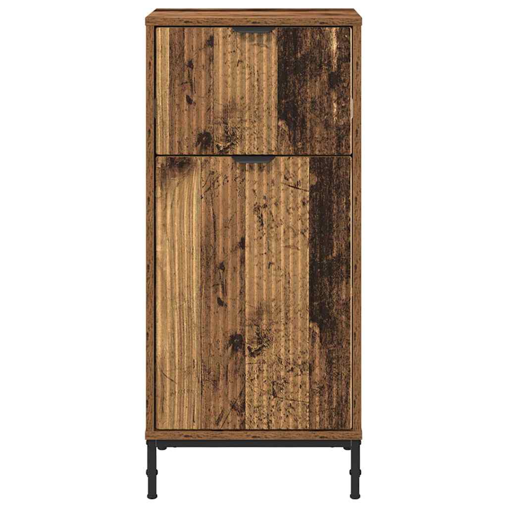 Kupaonski ormar s ladicama Staro drvo 39,5 x 36 x 88 cm