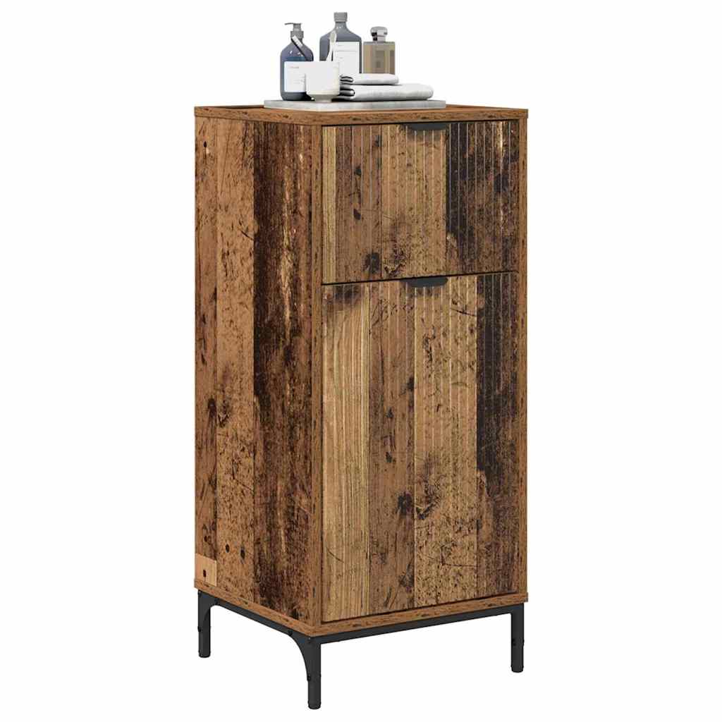 Kupaonski ormar s ladicama Staro drvo 39,5 x 36 x 88 cm
