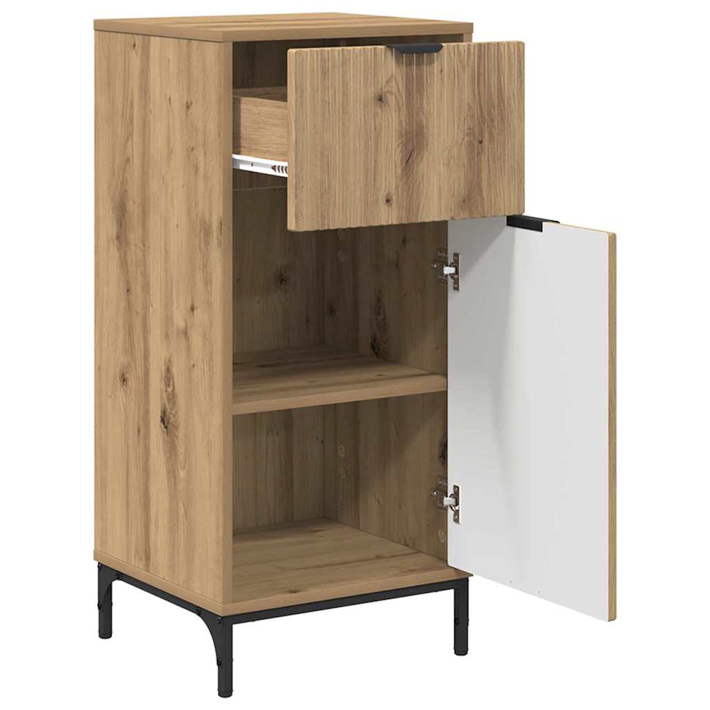 Kupaonski ormar s ladicama Umjetnički hrast 39,5 x 36 x 88 cm