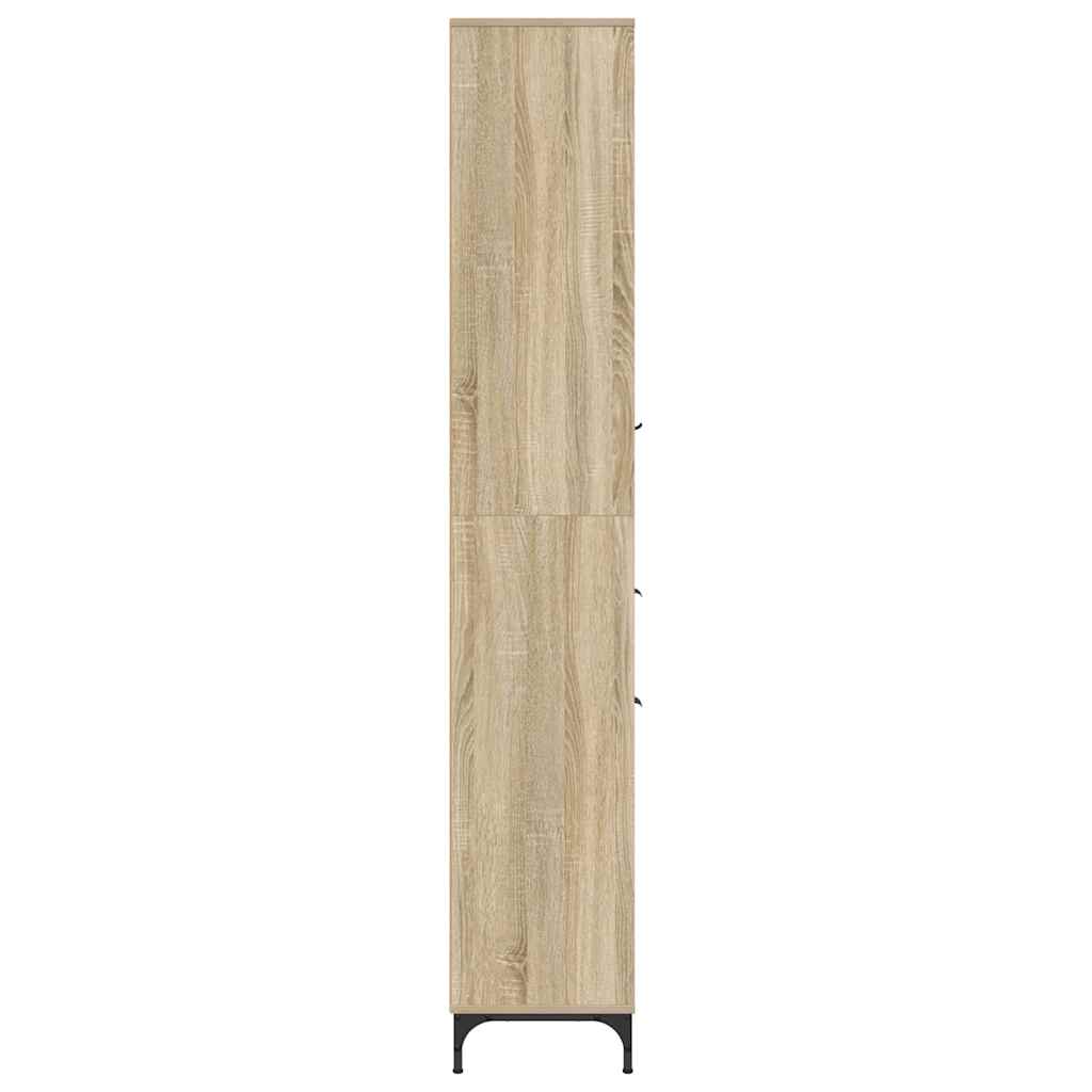 Kupaonski ormar s ladicama Sonoma hrast 31,5 x 33 x 190 cm