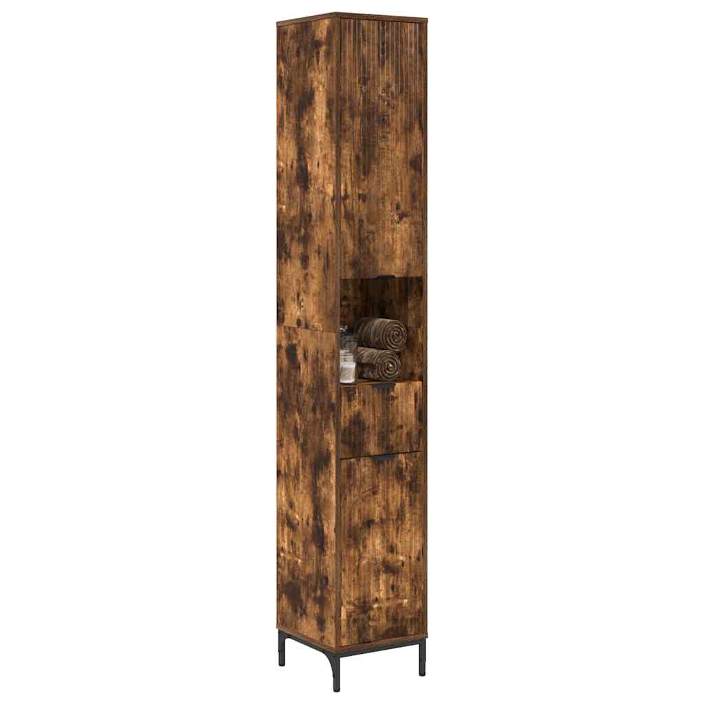 Kupaonski ormar s ladicama s pohranom 31,5 x 33 x 190 cm