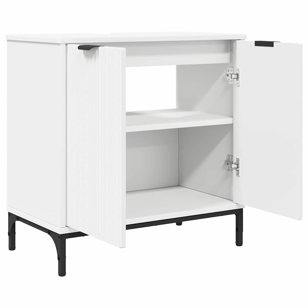 Kupaonski ormarić za sudoper Bijelo 60.5 x 33.5 x 61 cm