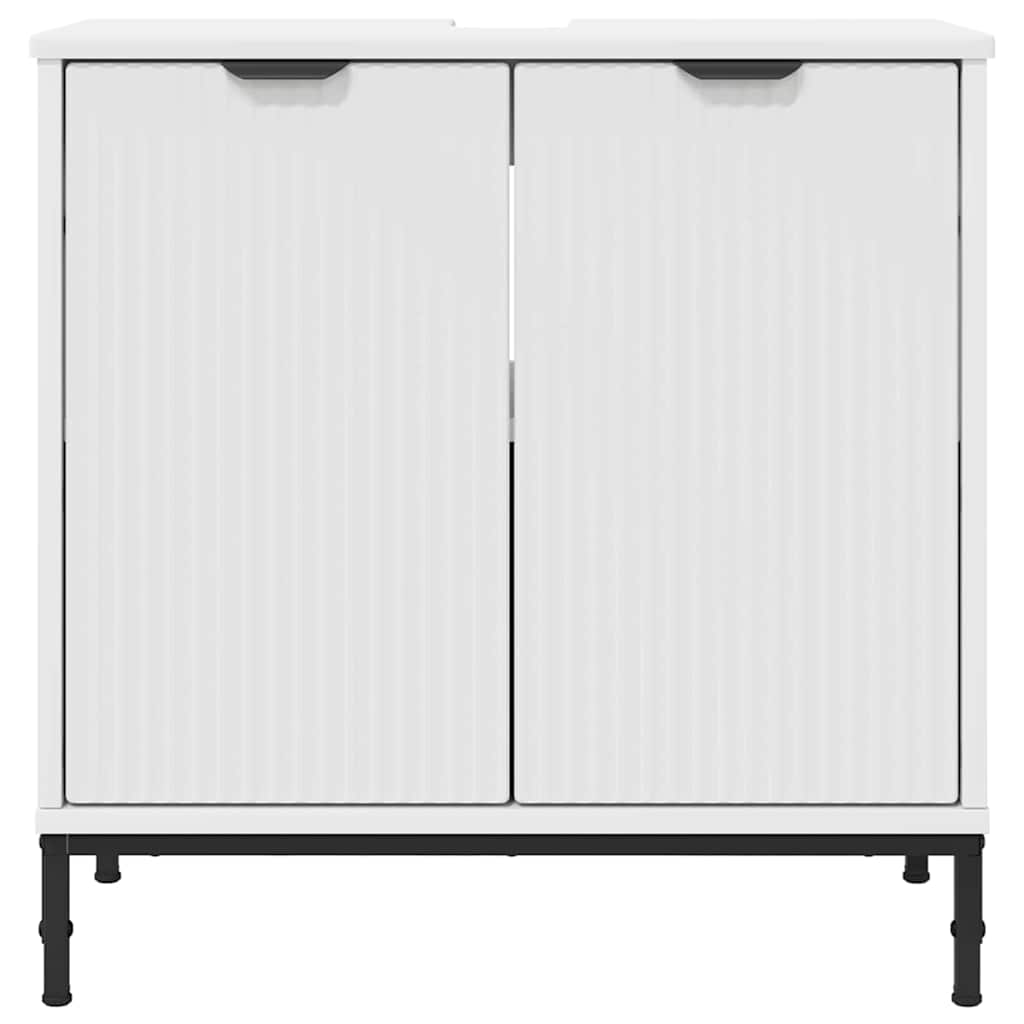 Kupaonski ormarić za sudoper Bijelo 60.5 x 33.5 x 61 cm