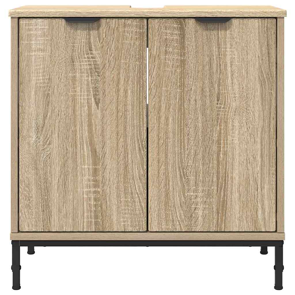 Kupaonski ormarić za sudoper Sonoma hrast 60,5 x 33,5 x 61 cm