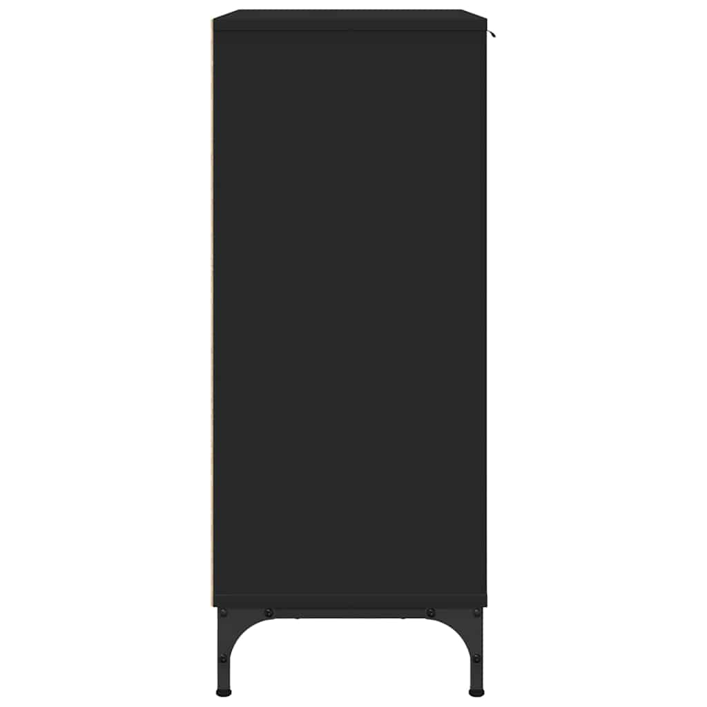 Kreveta Crna 69,5 x 33 x 82 cm Konstruirano drvo