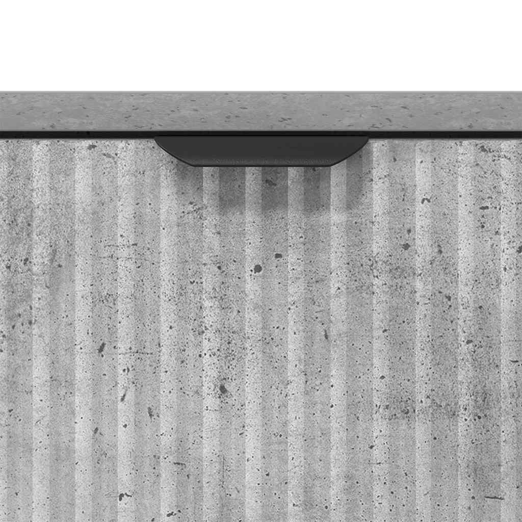 Kreveta Betonski sivi 69,5 x 33 x 82 cm Konstruirano drvo