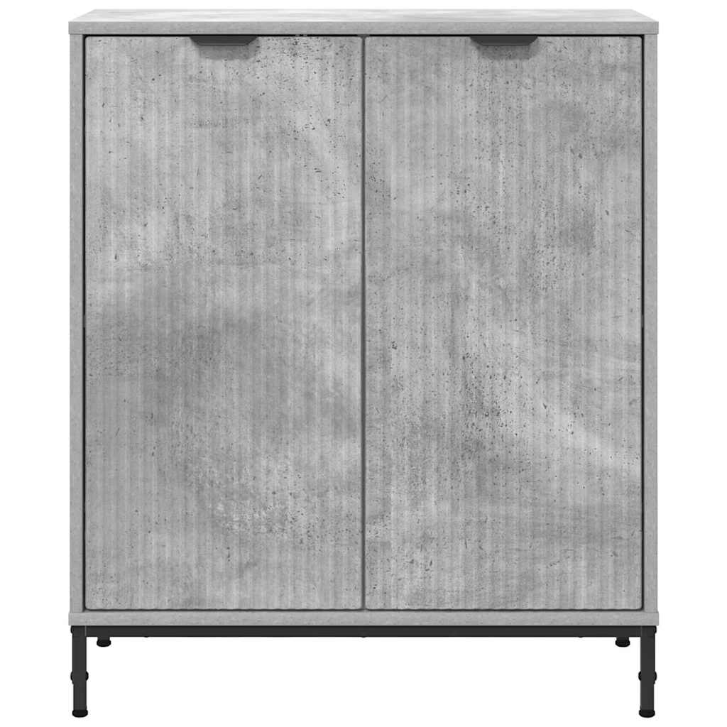 Kreveta Betonski sivi 69,5 x 33 x 82 cm Konstruirano drvo